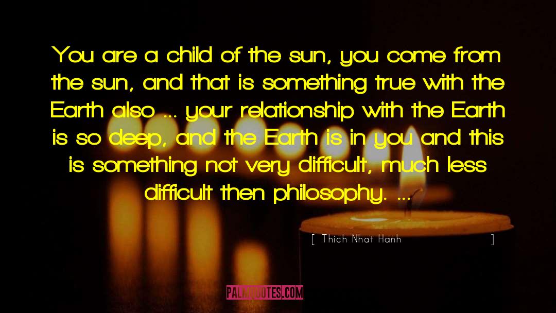 Sun Is Also A Star quotes by Thich Nhat Hanh