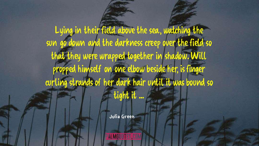 Sun Kissed Air quotes by Julia Green