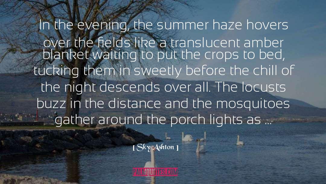 Sun Kissed Air quotes by Sky Ashton