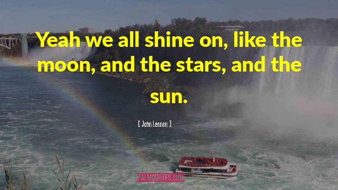 Sun Moon quotes by John Lennon