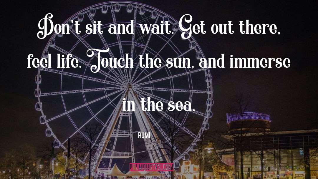 Sun Sea quotes by Rumi