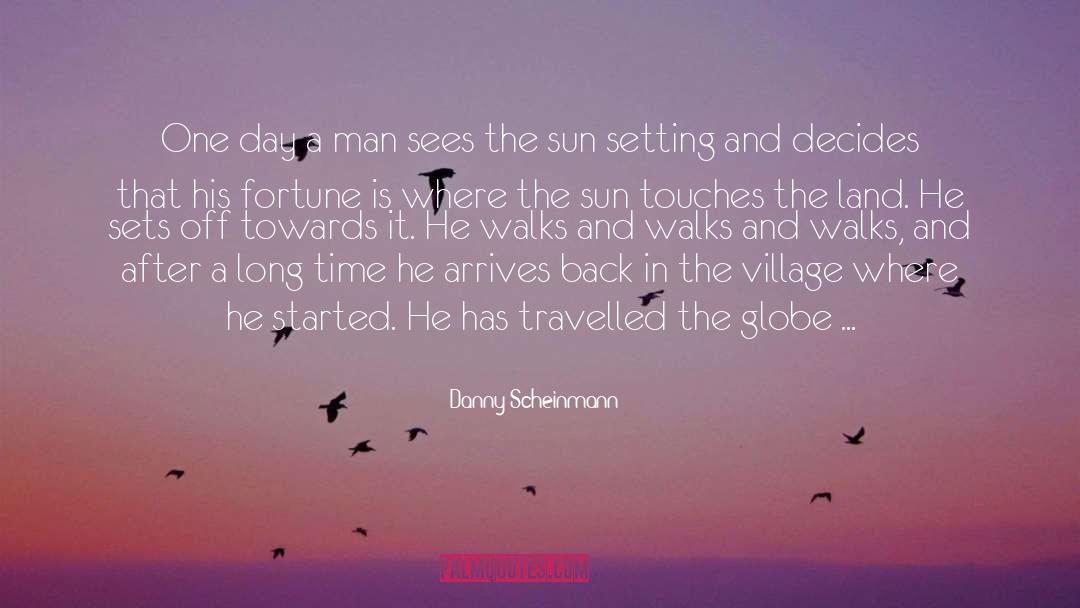 Sun Setting quotes by Danny Scheinmann