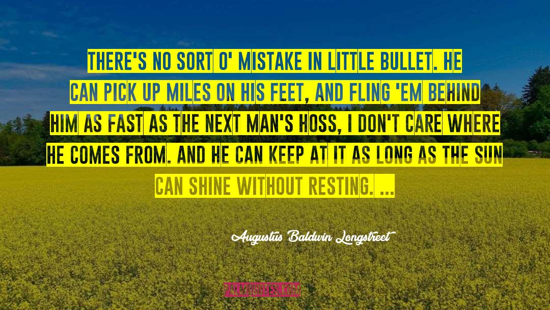 Sun Shine quotes by Augustus Baldwin Longstreet