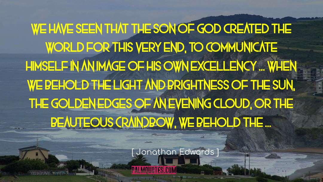 Sun Son quotes by Jonathan Edwards