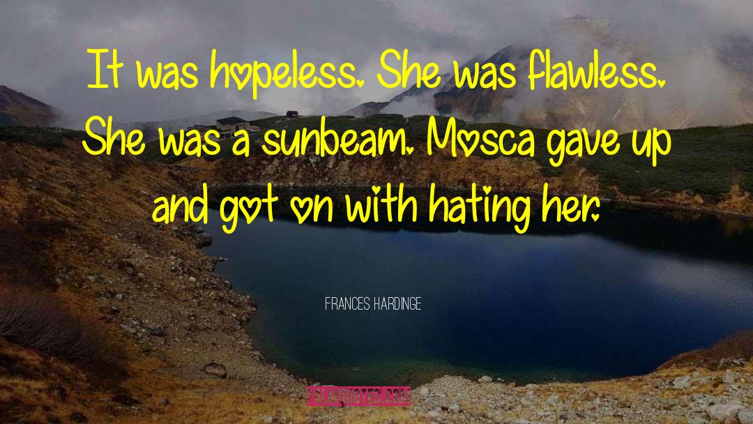 Sunbeam quotes by Frances Hardinge