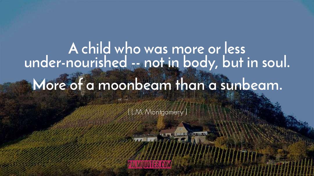 Sunbeam quotes by L.M. Montgomery