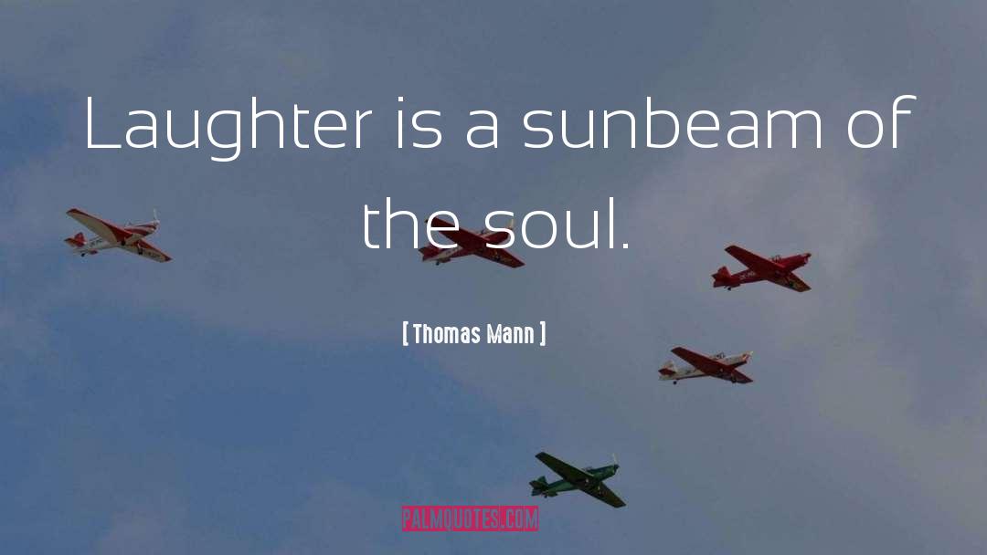 Sunbeam quotes by Thomas Mann