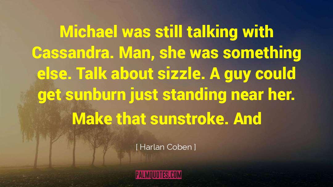 Sunburn quotes by Harlan Coben