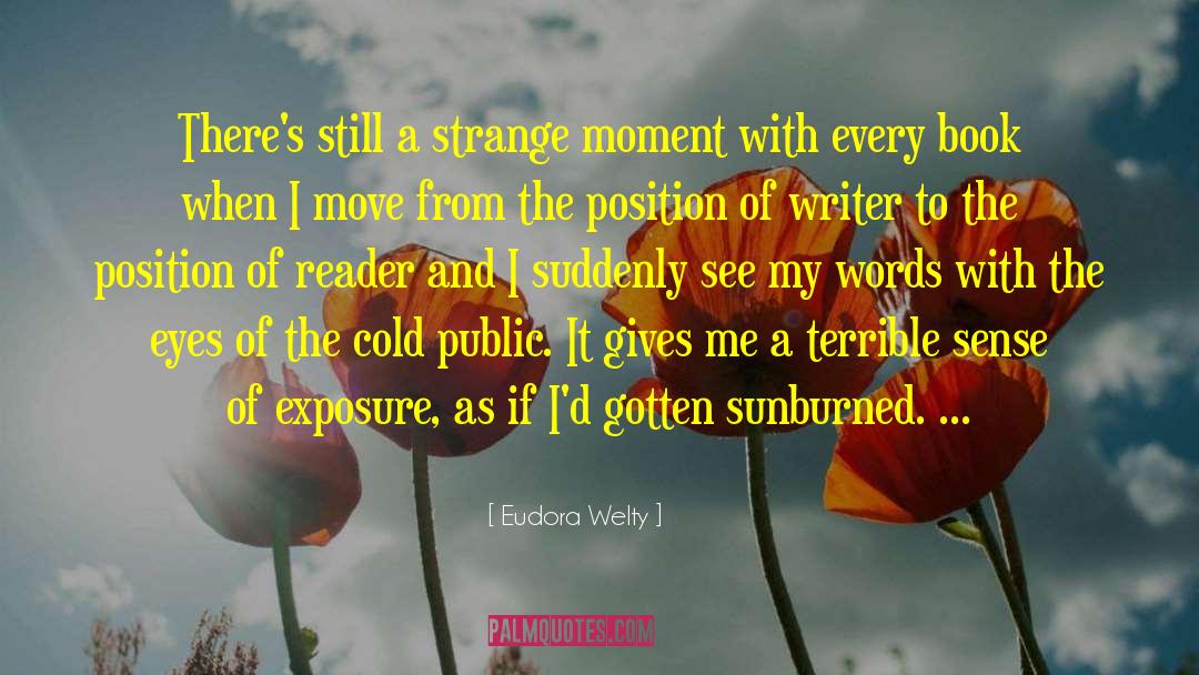 Sunburned quotes by Eudora Welty