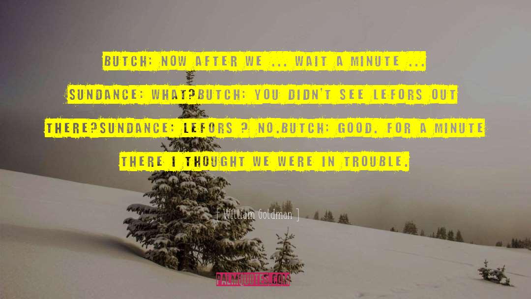 Sundance quotes by William Goldman