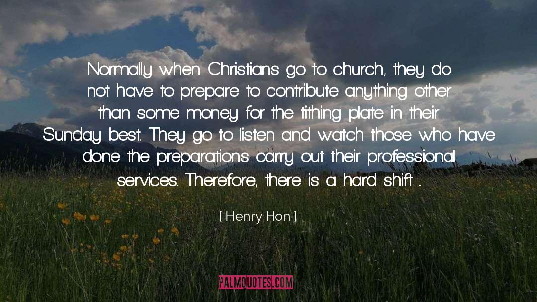 Sunday Best quotes by Henry Hon