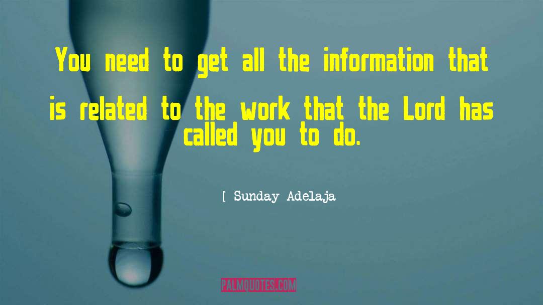 Sunday Chills quotes by Sunday Adelaja