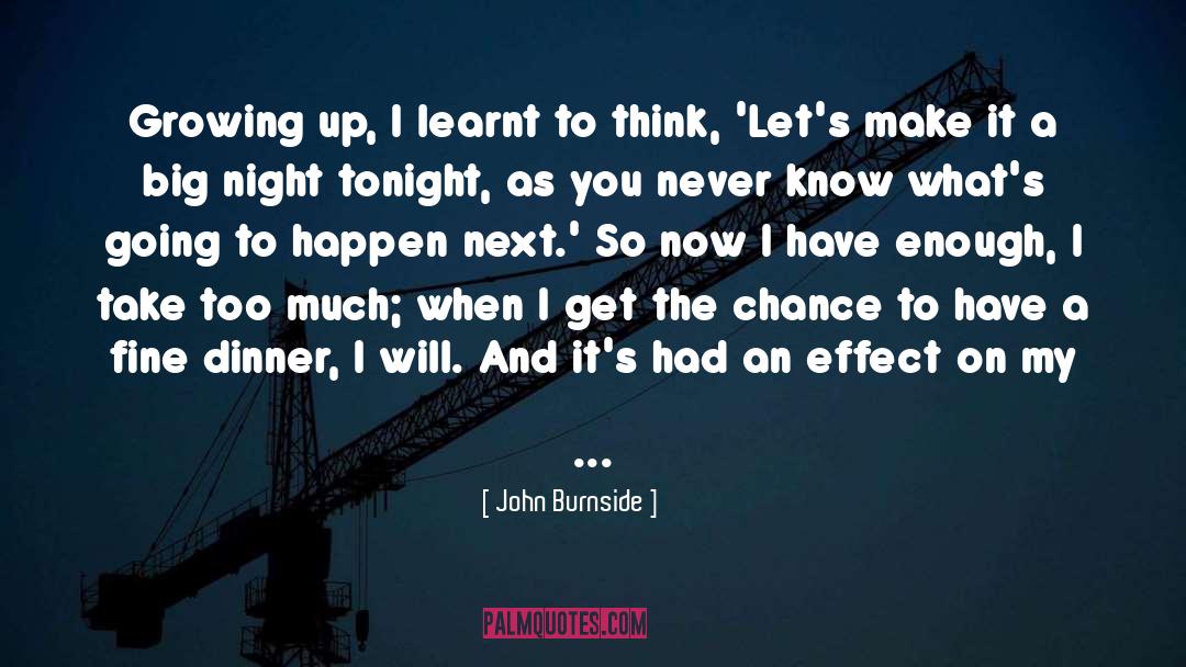 Sunderlin Burnside quotes by John Burnside