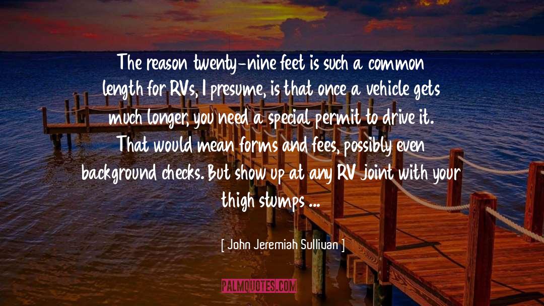 Sundermeyer Rv quotes by John Jeremiah Sullivan