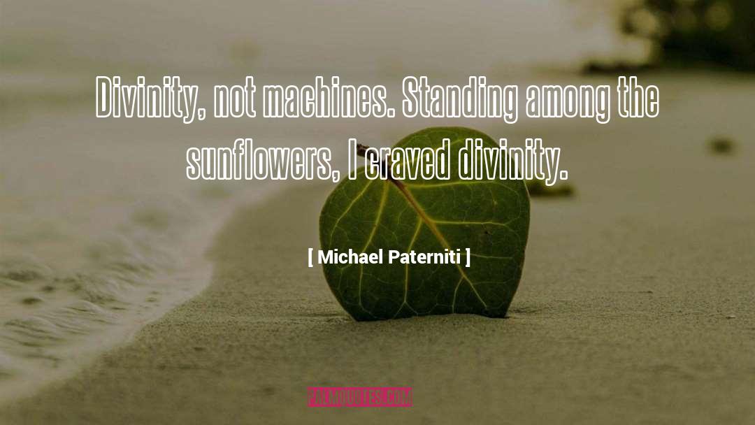Sunflowers quotes by Michael Paterniti