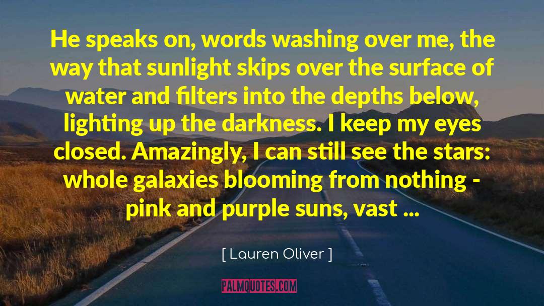 Sunlight Sunset quotes by Lauren Oliver
