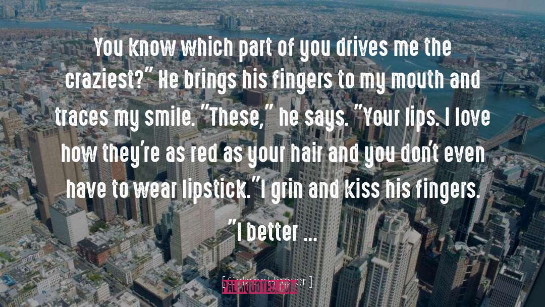 Sunnies Lipstick quotes by Colleen Hoover