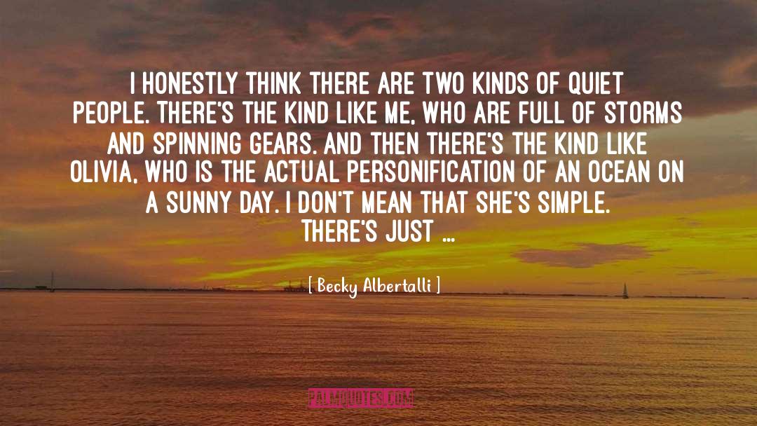 Sunny Day quotes by Becky Albertalli