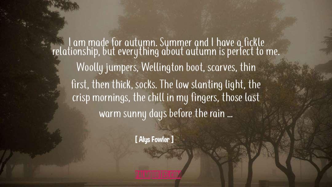 Sunny Days quotes by Alys Fowler