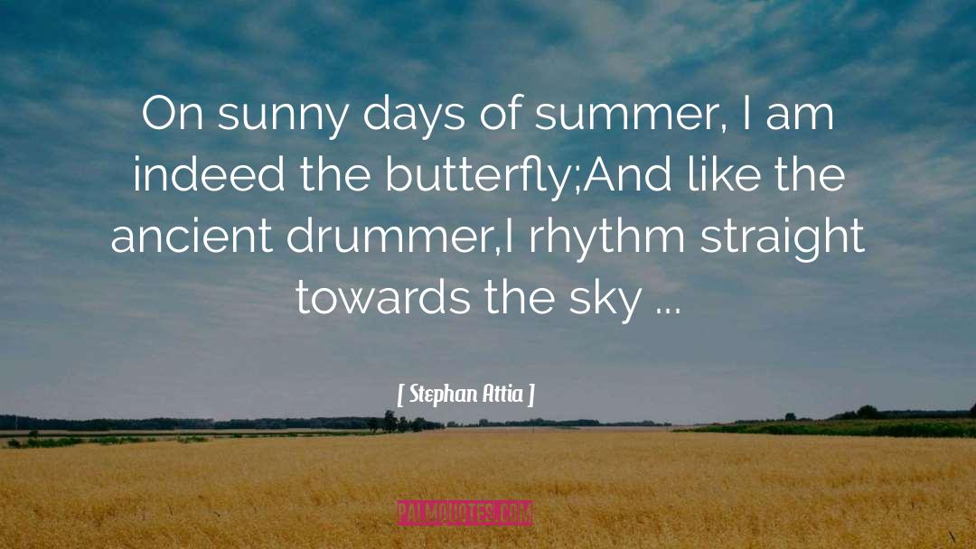 Sunny quotes by Stephan Attia
