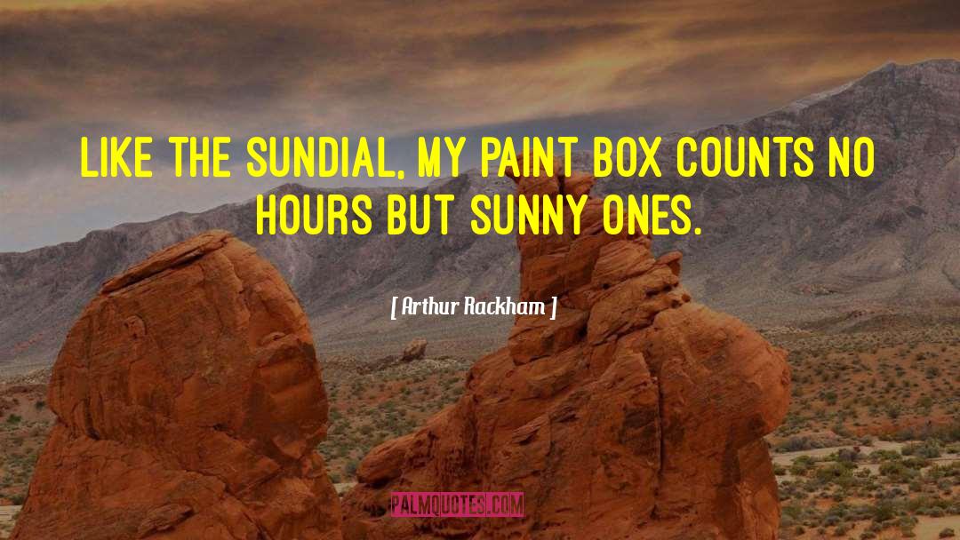 Sunny Side quotes by Arthur Rackham