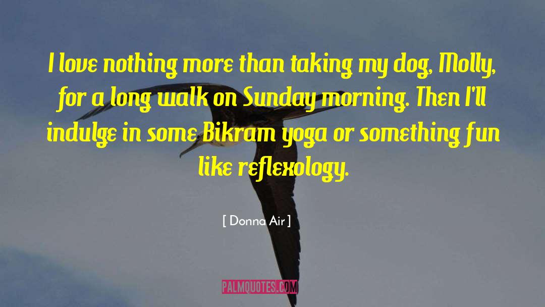 Sunny Sunday Morning quotes by Donna Air