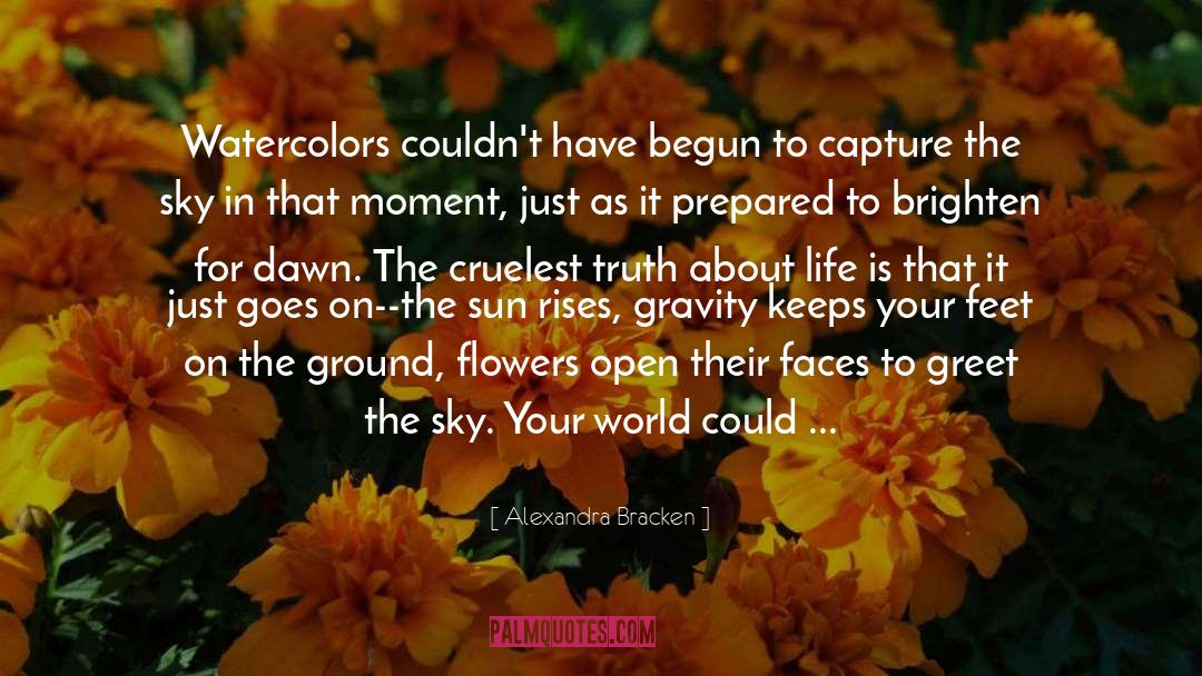 Sunrise Thanking Jehovah quotes by Alexandra Bracken
