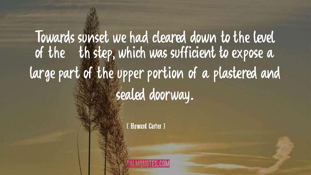 Sunset quotes by Howard Carter