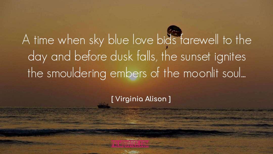 Sunset Reminder quotes by Virginia Alison