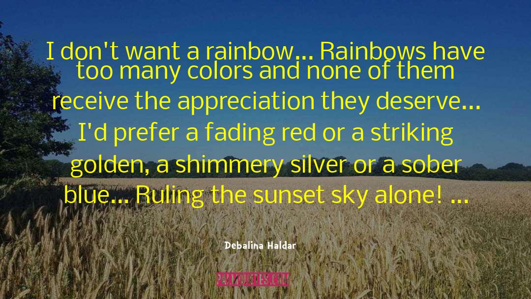 Sunset Sky quotes by Debalina Haldar
