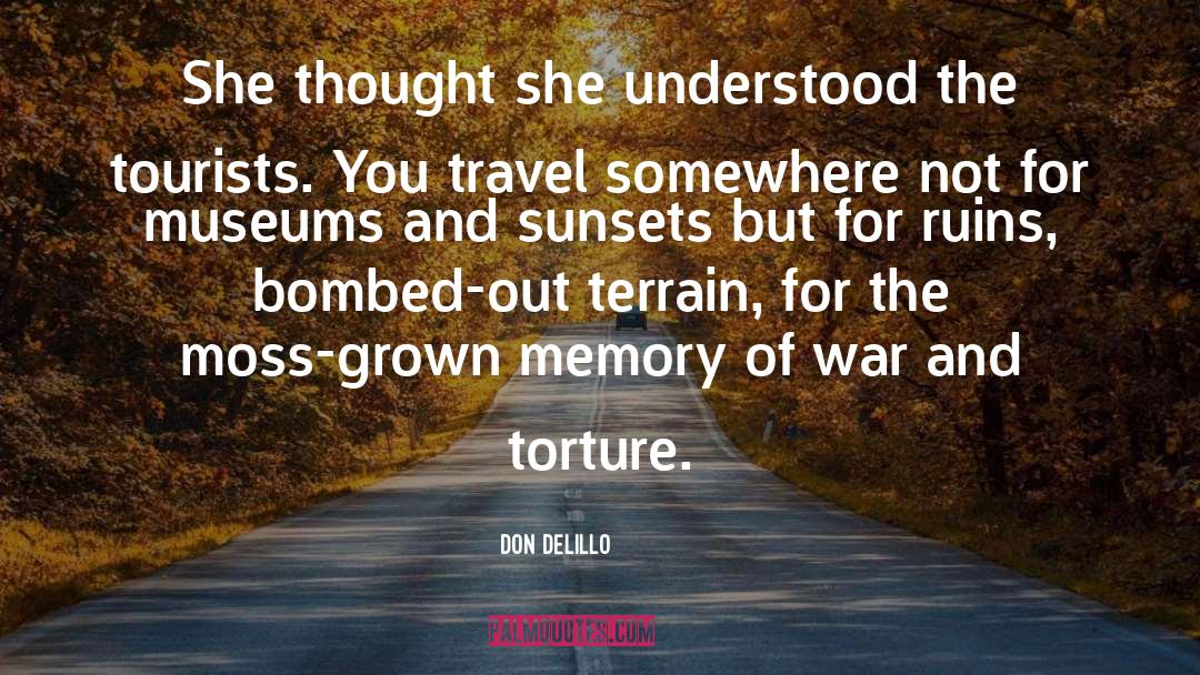 Sunsets quotes by Don DeLillo