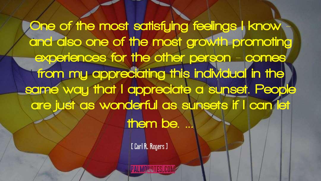 Sunsets Sunset Sky quotes by Carl R. Rogers