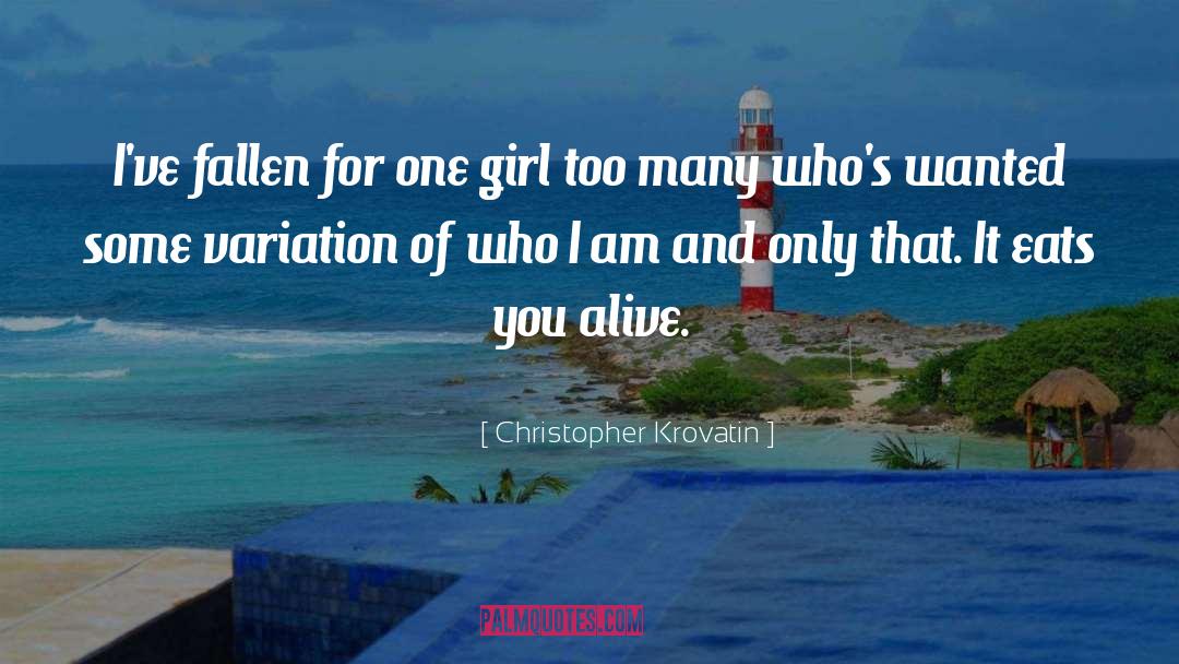 Sunshine Girl quotes by Christopher Krovatin