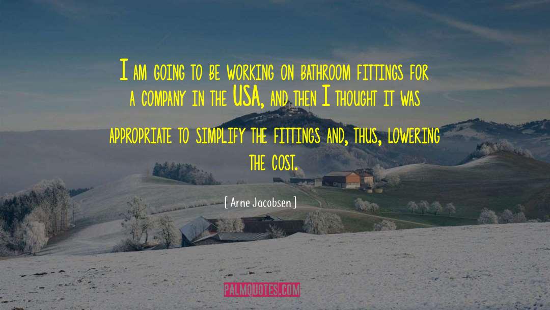 Sup Usa quotes by Arne Jacobsen