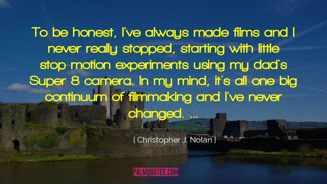 Super 8 quotes by Christopher J. Nolan
