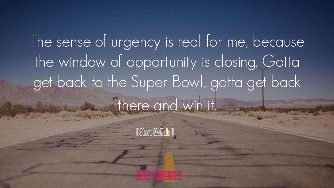 Super Bowl quotes by Steve McNair