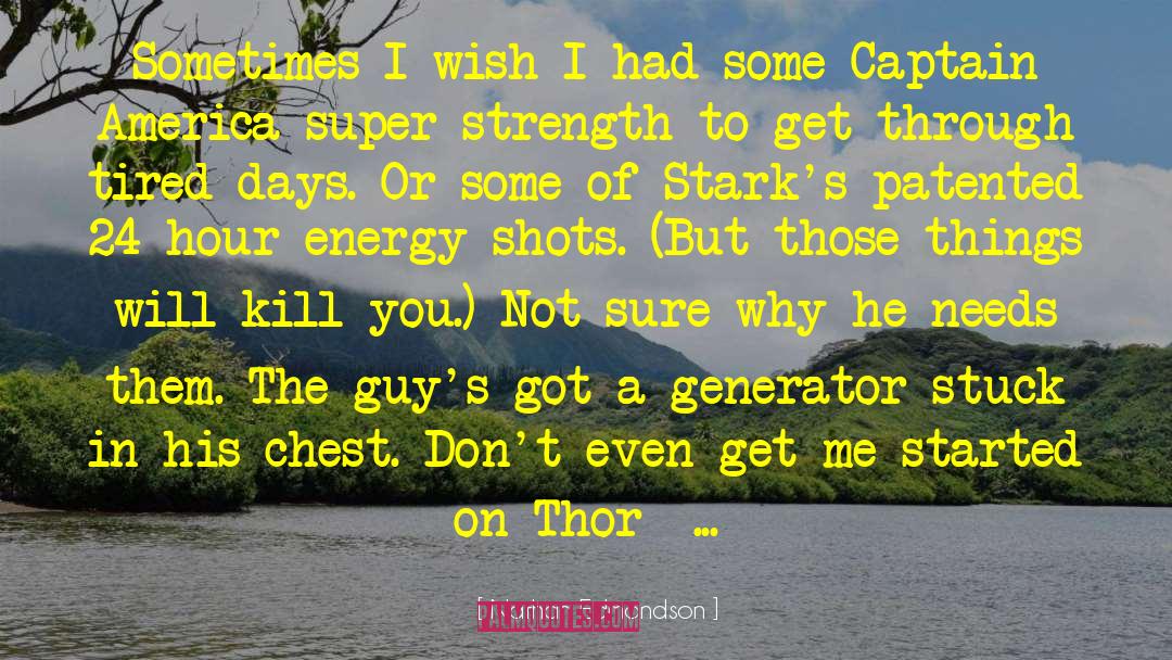 Super Hero quotes by Nathan Edmondson