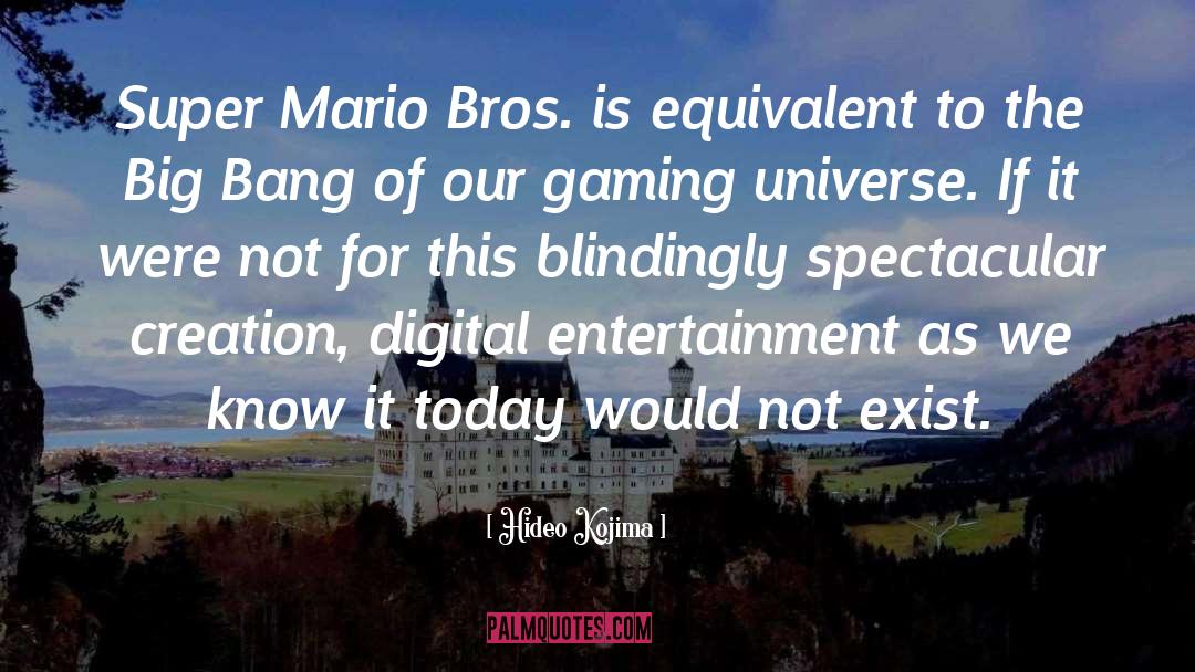Super Mario 64 quotes by Hideo Kojima