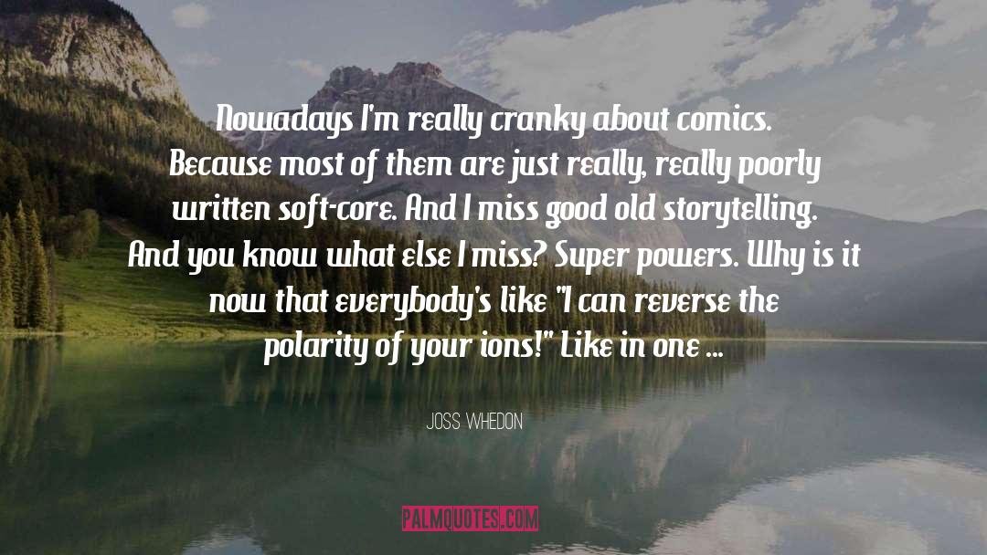 Super Powers quotes by Joss Whedon