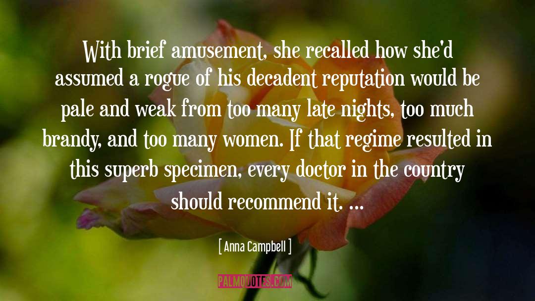 Superb quotes by Anna Campbell