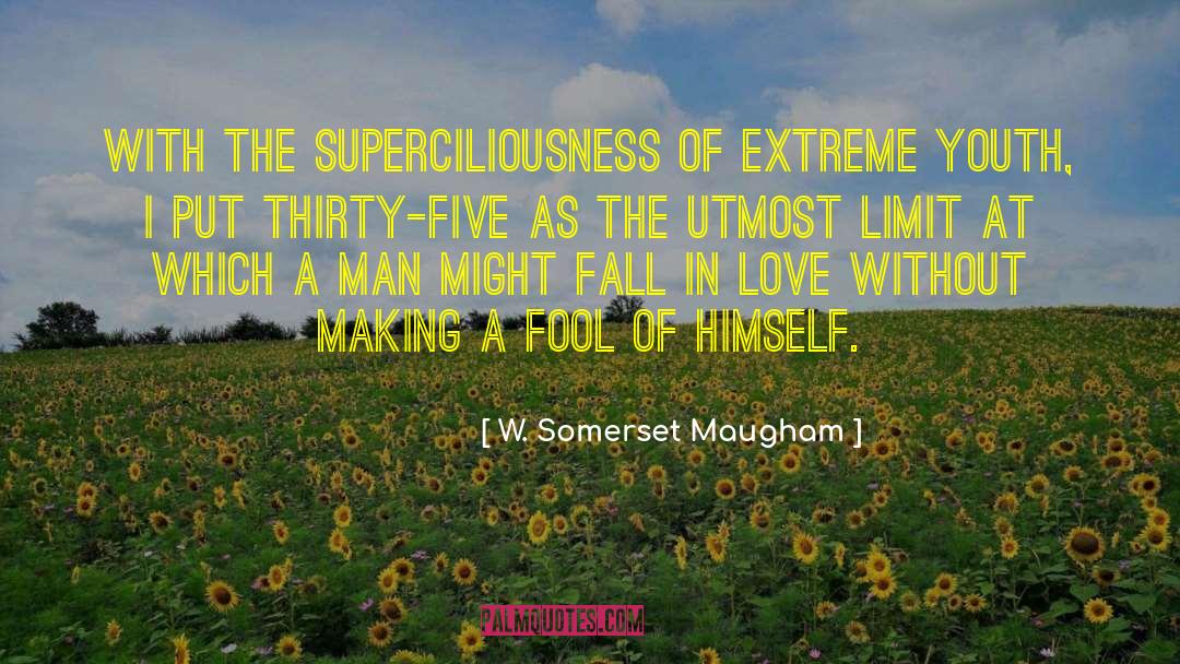 Superciliousness quotes by W. Somerset Maugham