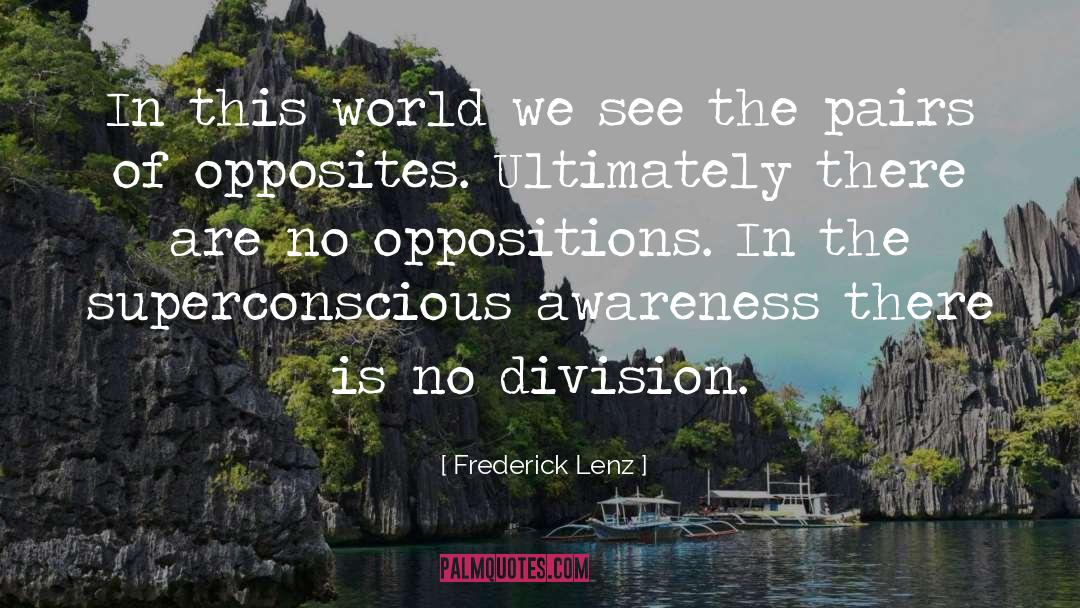 Superconscious quotes by Frederick Lenz