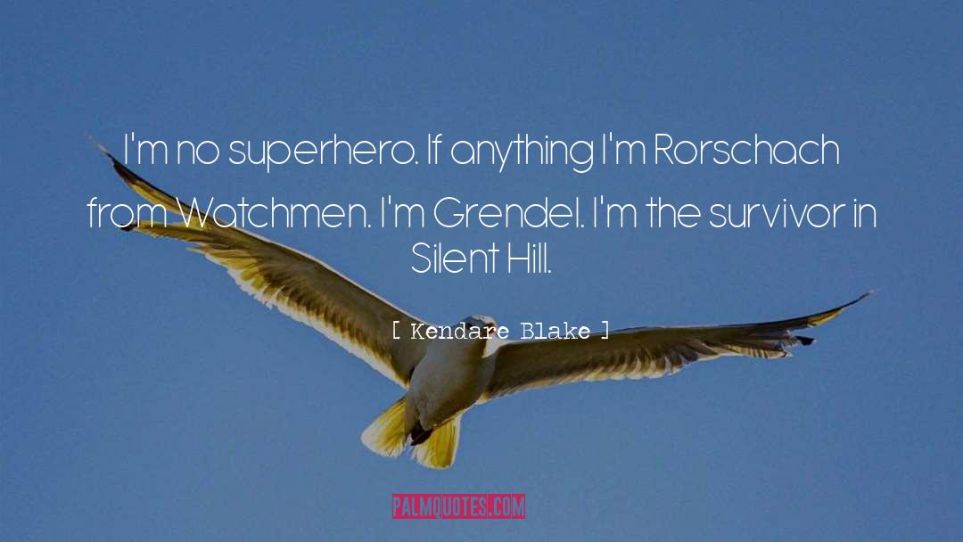 Superhero quotes by Kendare Blake