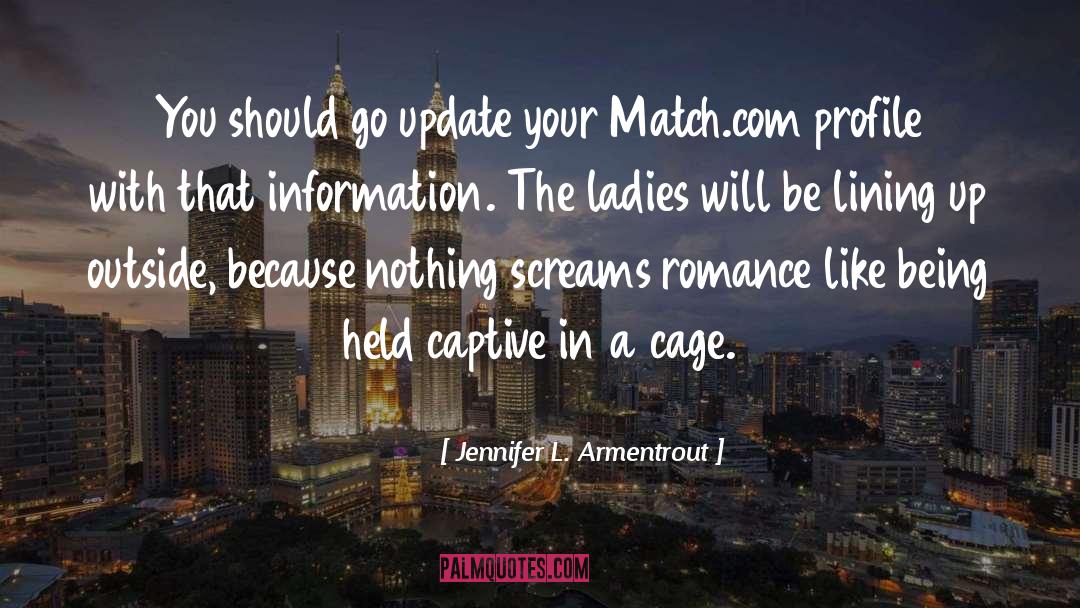 Superhero Romance quotes by Jennifer L. Armentrout