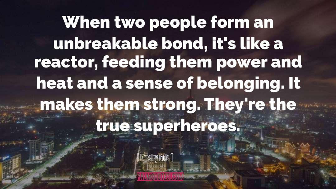 Superheroes quotes by Kresley Cole