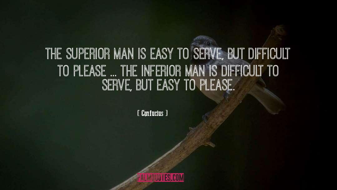 Superior quotes by Confucius
