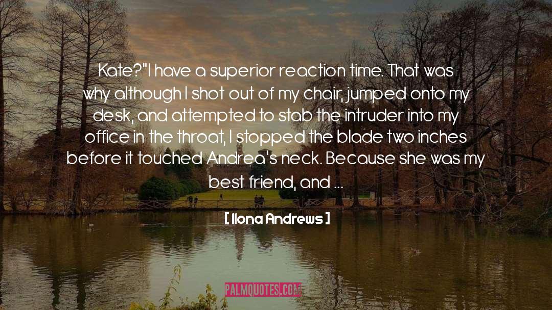 Superior Saturday quotes by Ilona Andrews