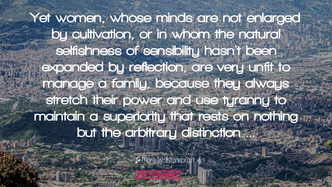 Superiority Complex quotes by Mary Wollstonecraft
