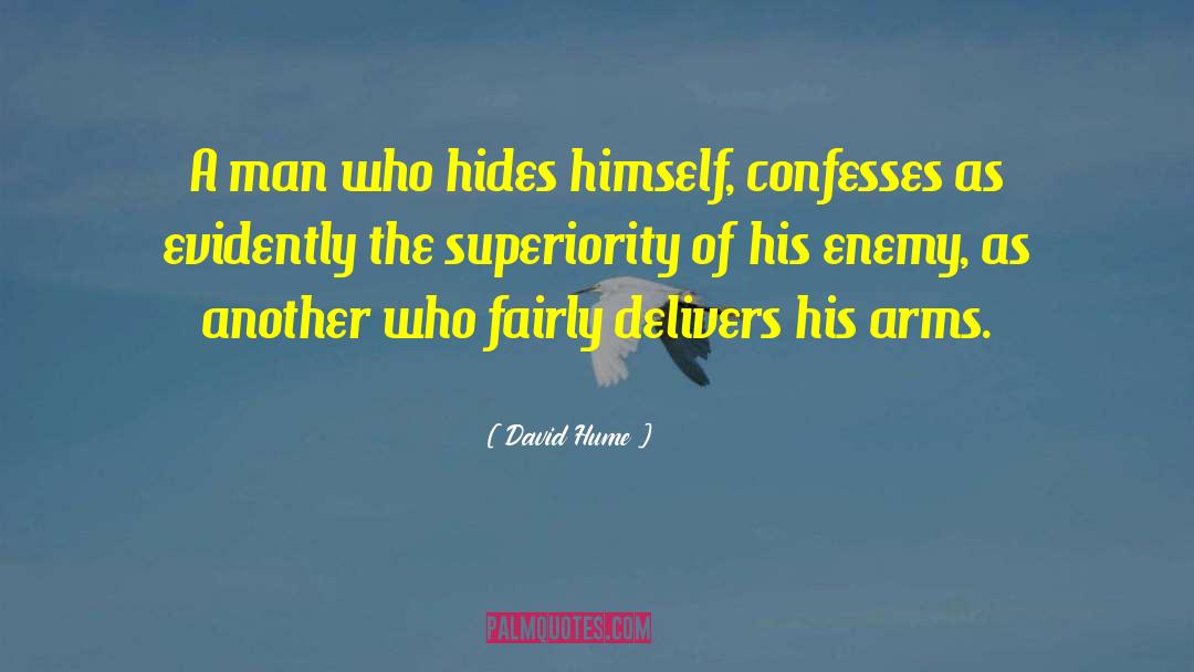 Superiority quotes by David Hume