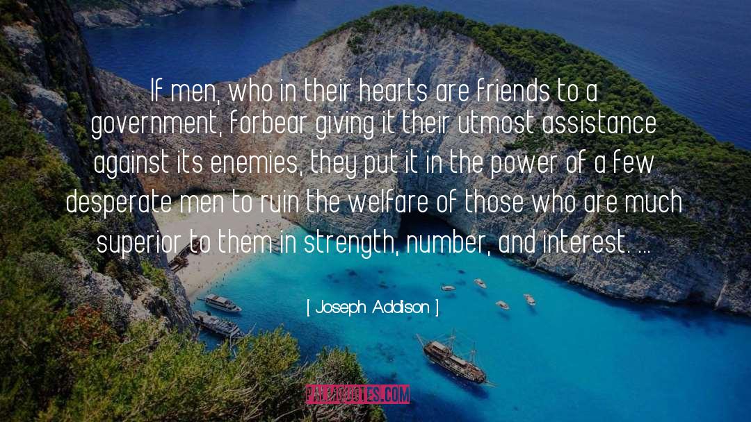 Superiors quotes by Joseph Addison